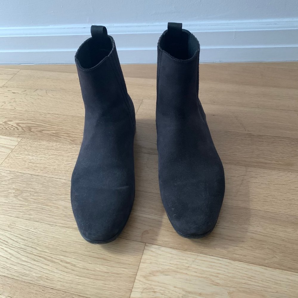 Balenciaga Suede Chelsea Boots